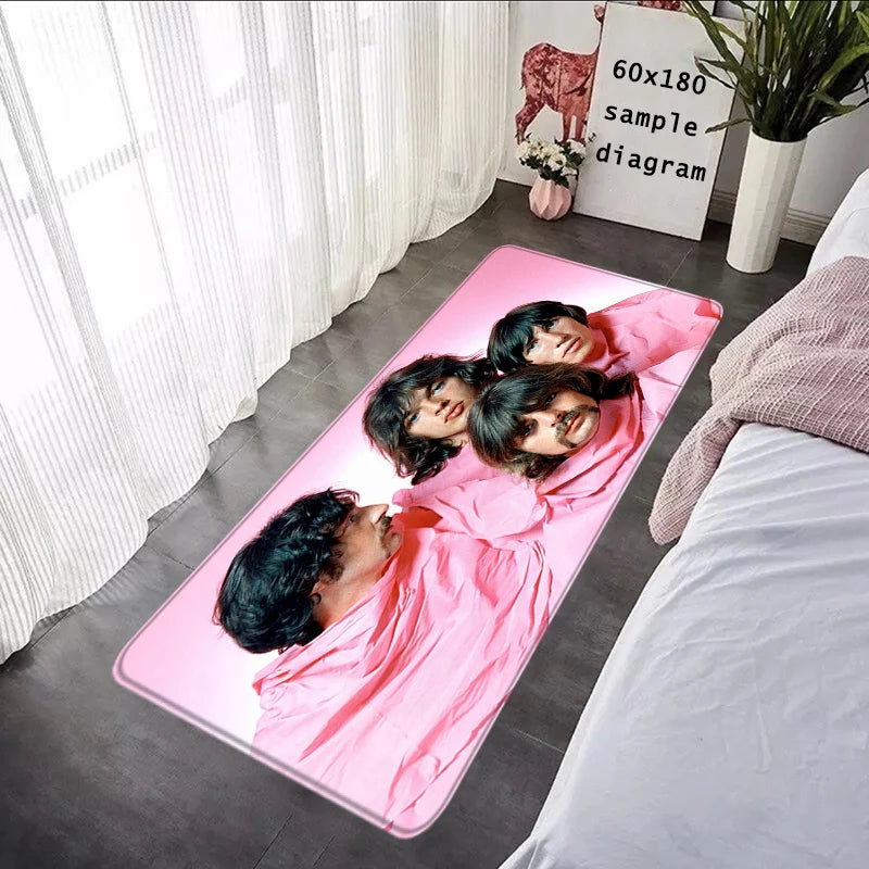 Non-Slip Absorbent Floor Mat – Soft Fluffy Rug for Entryway, Kitchen & Bedside