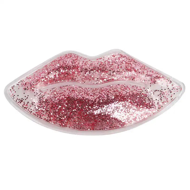 Reusable Lip-Shaped Gel Pack – Hot & Cold Compress for Lip Care