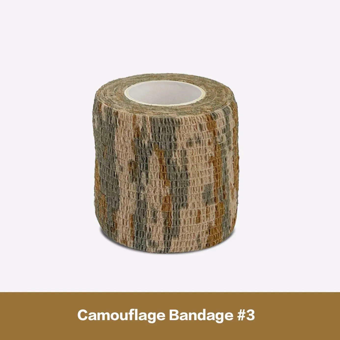 Camouflage Self-Adhesive Elastic Wrap Tape – Waterproof Outdoor Bandage