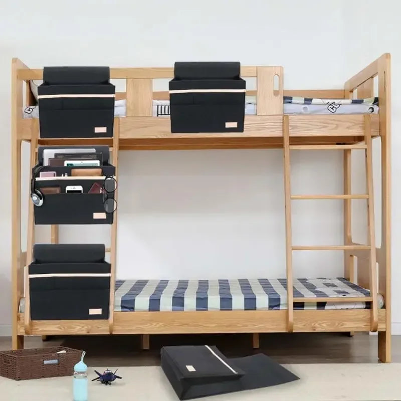 Felt Bedside Hanging Storage Organizer – Pocket Pouch for Bed & Sofa