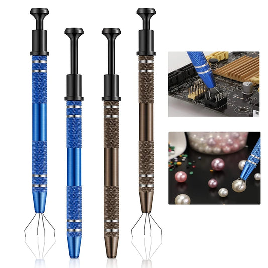 4-Claw Precision Parts Grabber Tool – IC Chip & Small Component Extractor