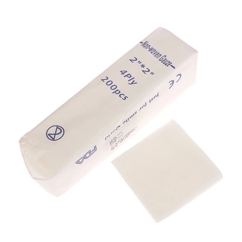 Sterile Cotton Gauze Pads – Waterproof First Aid Wound Dressing