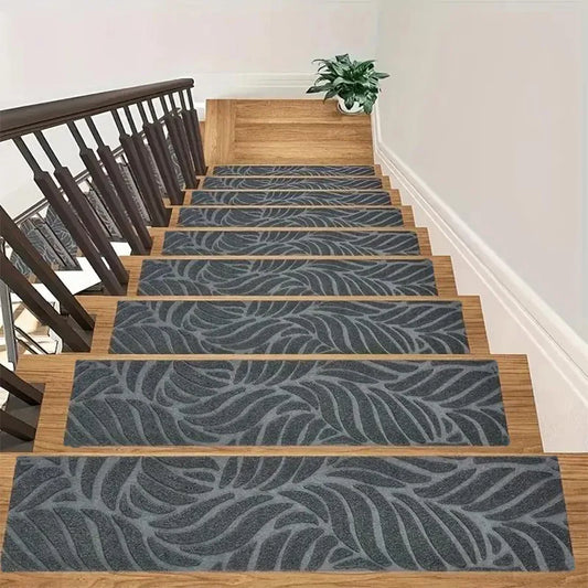 Washable Self-Adhesive Non-Slip Stair Tread Carpet Pads (76 × 20 cm)