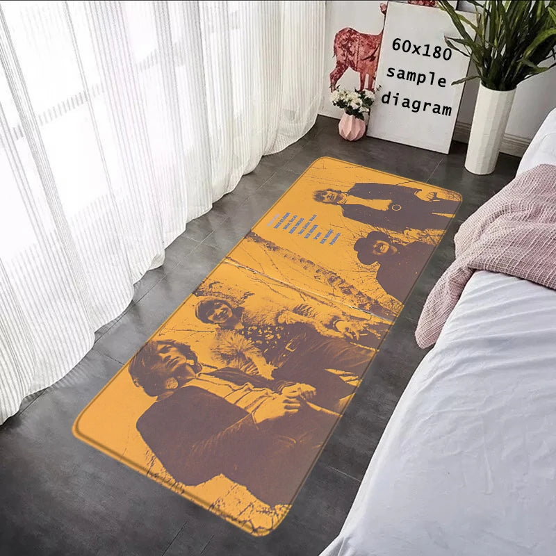 Non-Slip Absorbent Floor Mat – Soft Fluffy Rug for Entryway, Kitchen & Bedside