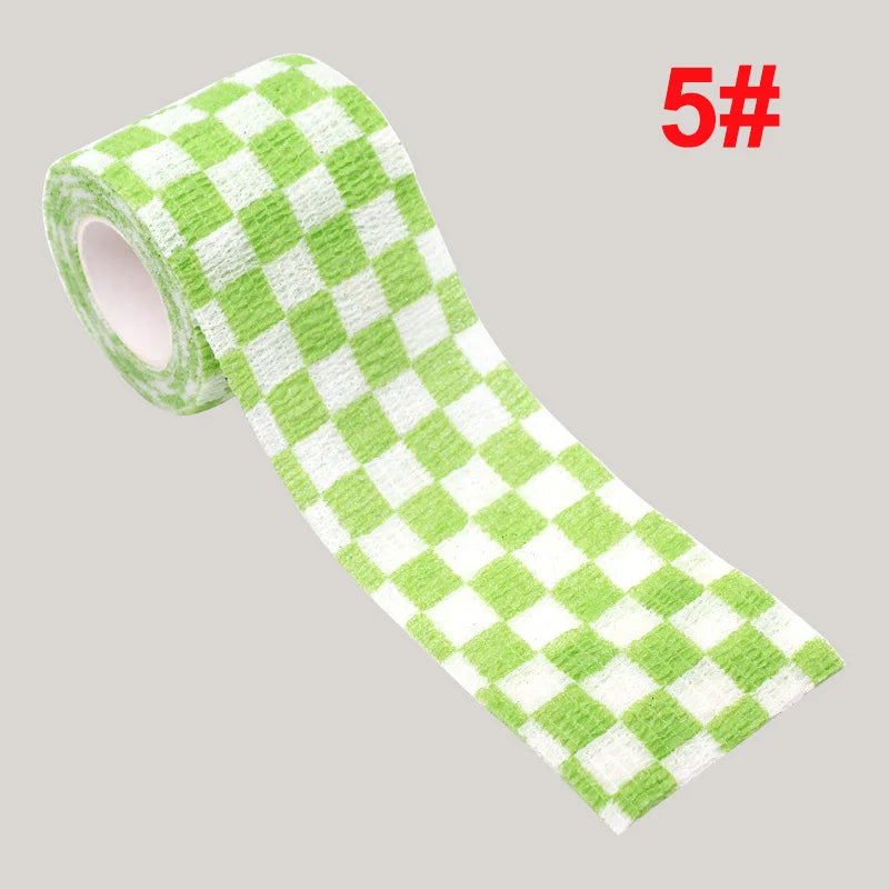 Animal Print Self-Adhesive Elastic Bandage Wrap for Sports and First Aid