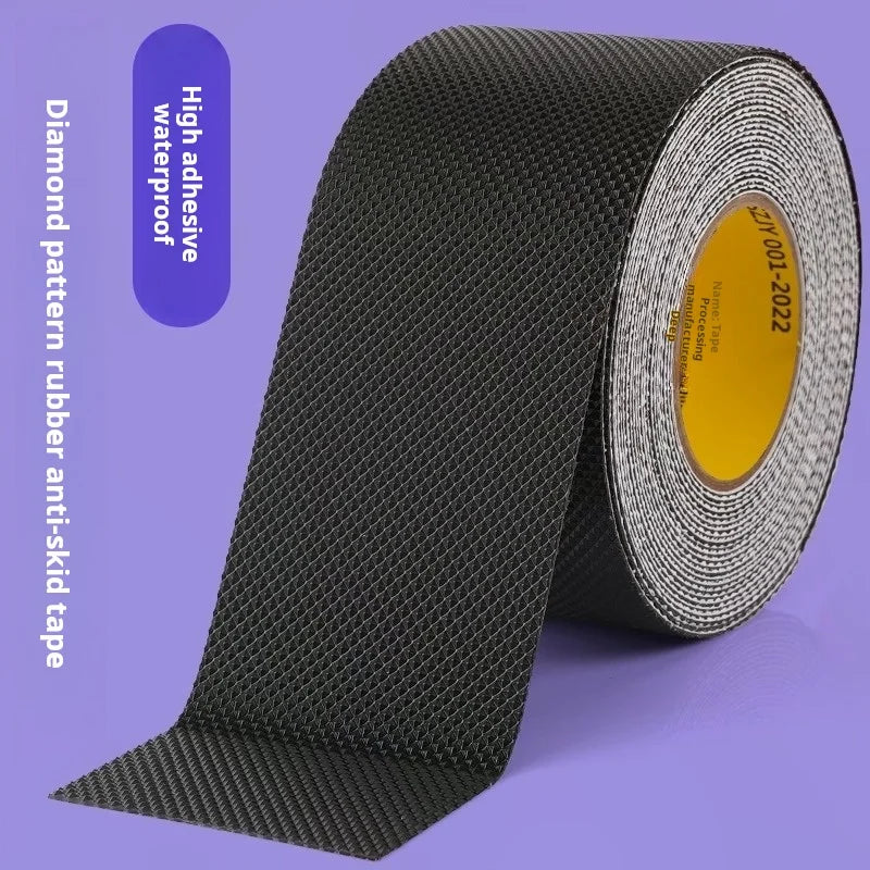 Waterproof Anti-Slip Bathroom Floor Grip Tape – Diamond Texture Non-Skid Safety Strips