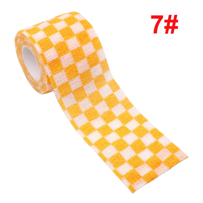 Animal Print Self-Adhesive Elastic Bandage Wrap for Sports and First Aid