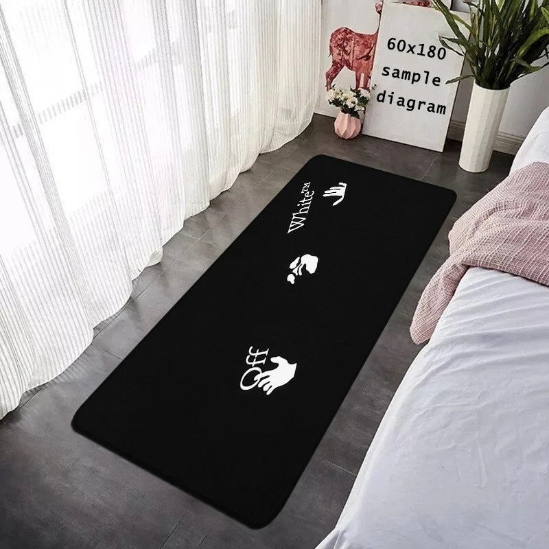 Soft Entryway Door Mat – Fluffy Bedside & Hallway Floor Rug for Home Décor