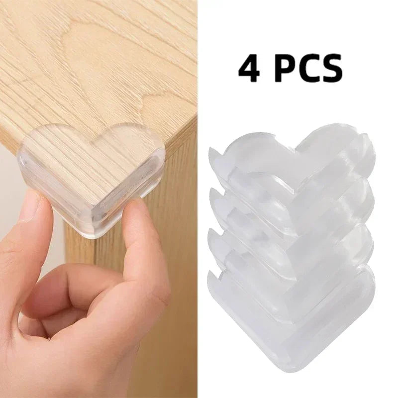 Transparent PVC Baby Safety Table Edge Guard Strip – Anti-Bump Furniture Protector