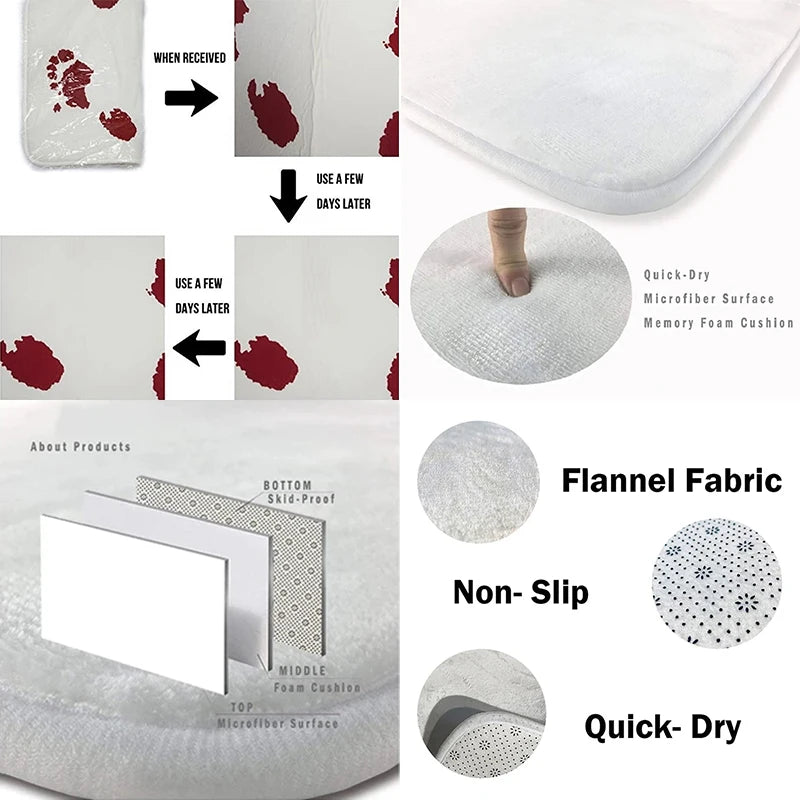 Soft Entryway Door Mat – Fluffy Bedside & Hallway Floor Rug for Home Décor