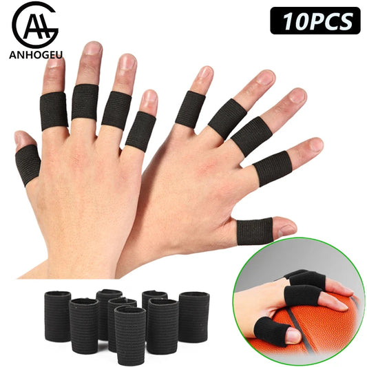 Finger Brace Splint Sleeve Set (10-Pack) for Sports Joint Support