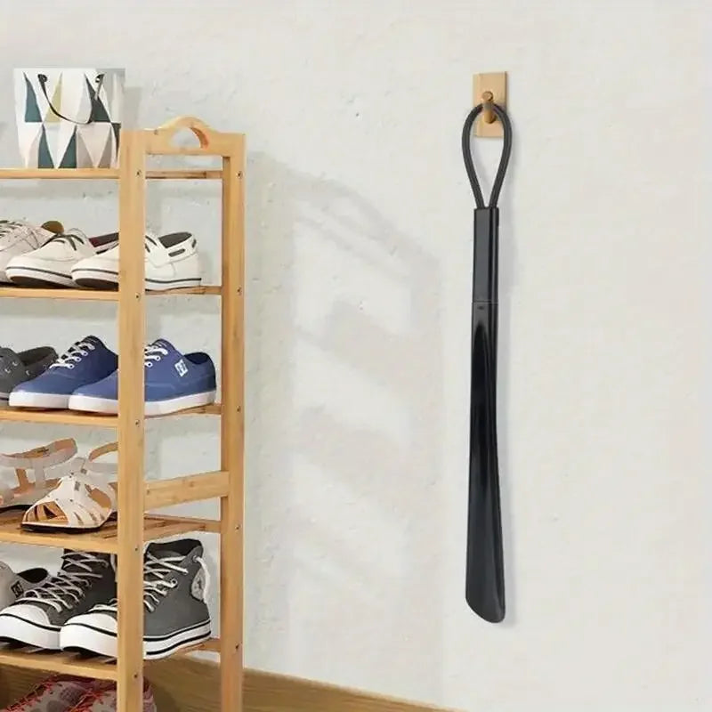 Extra-Long Flexible Shoe Horn – No-Bend Plastic Shoe Aid
