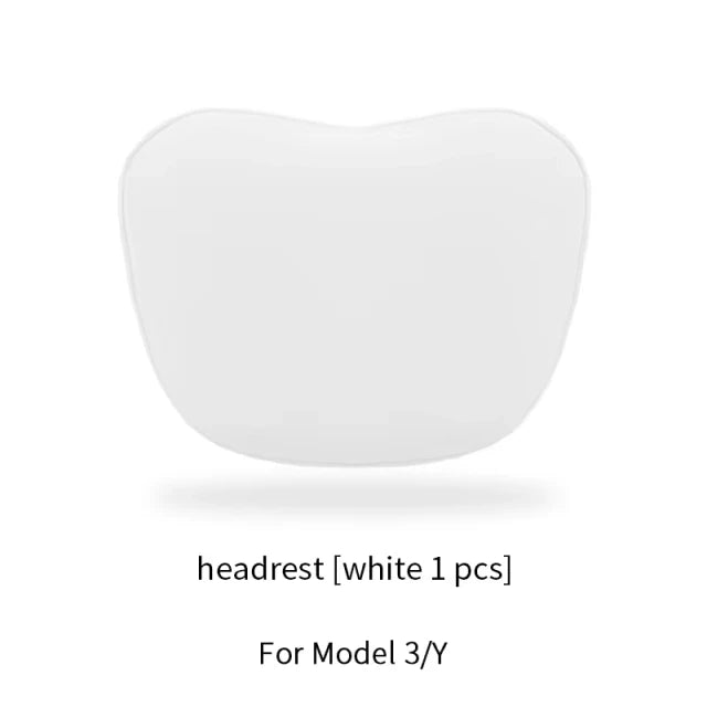 Car Neck & Lumbar Support Pillow – Protective Backrest Cushion for Tesla Model 3 & Y