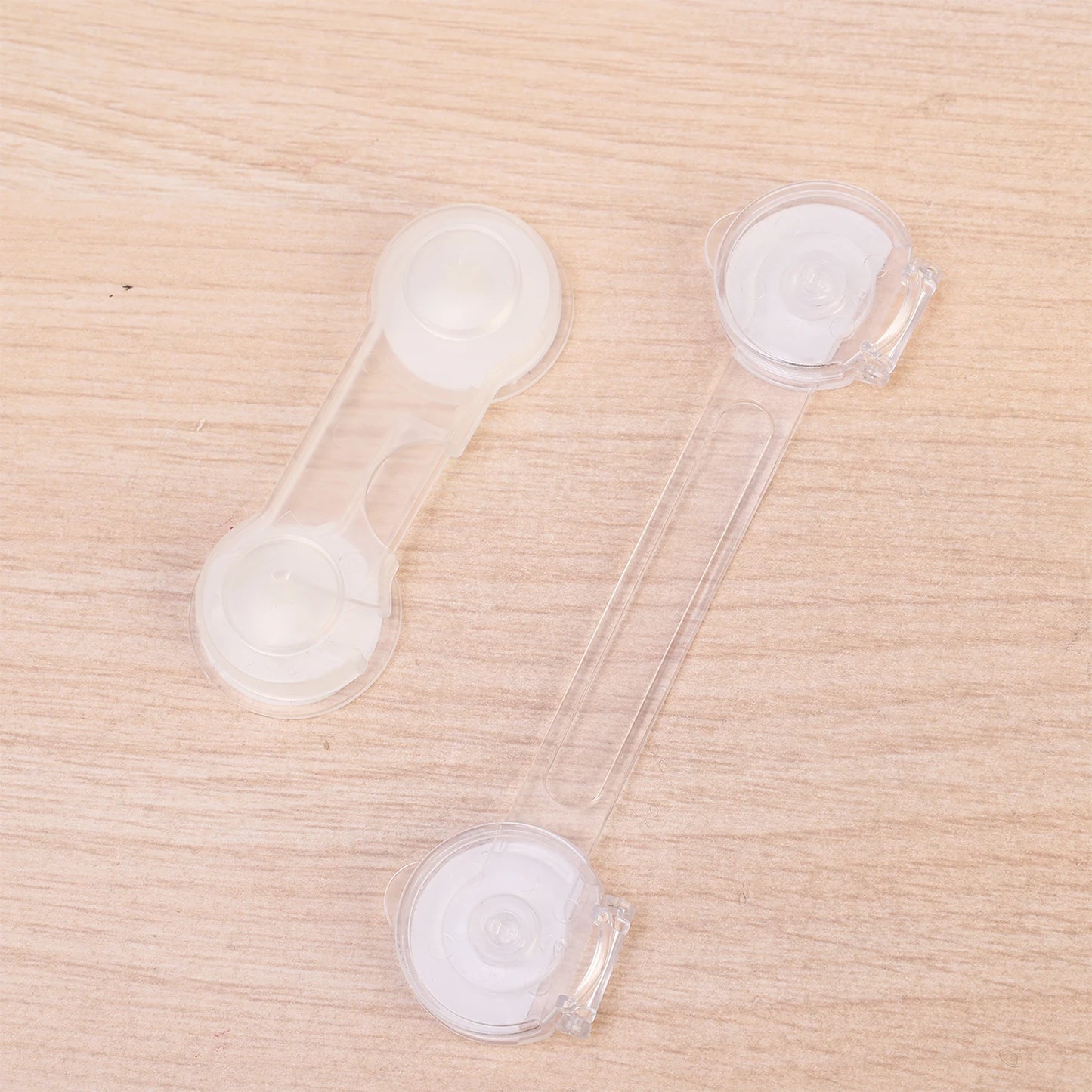 Anti-Pinch Baby Safety Cabinet Locks – Clear Childproof Door, Drawer & Fridge Closures (1–8 PCS)