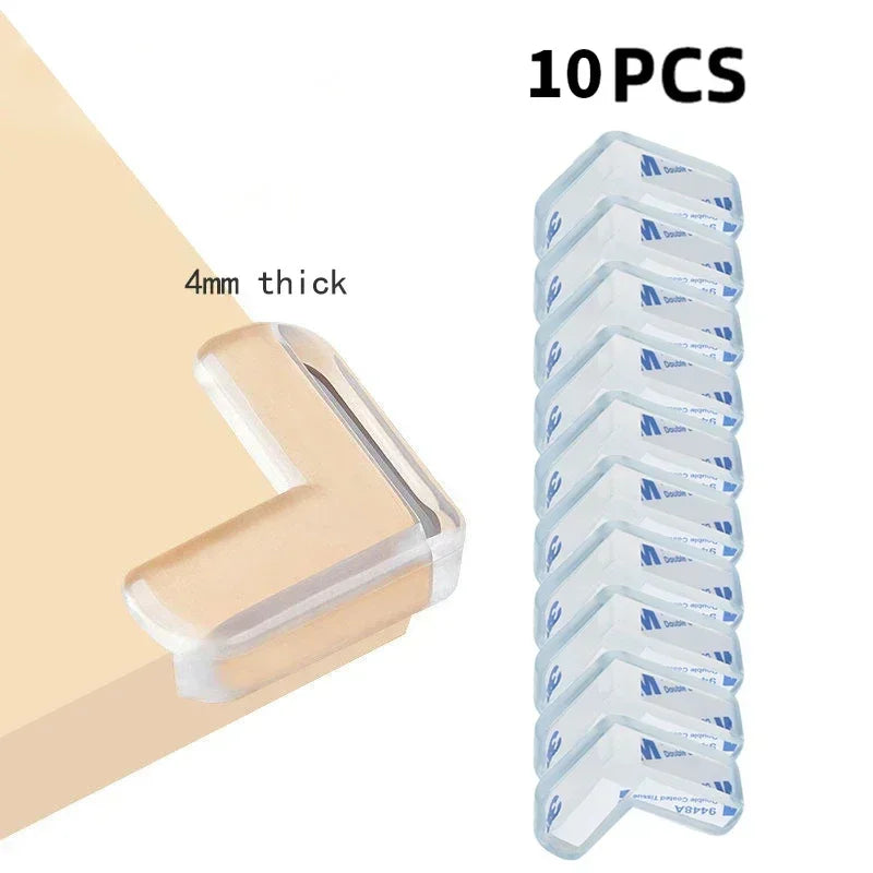 Transparent PVC Baby Safety Table Edge Guard Strip – Anti-Bump Furniture Protector