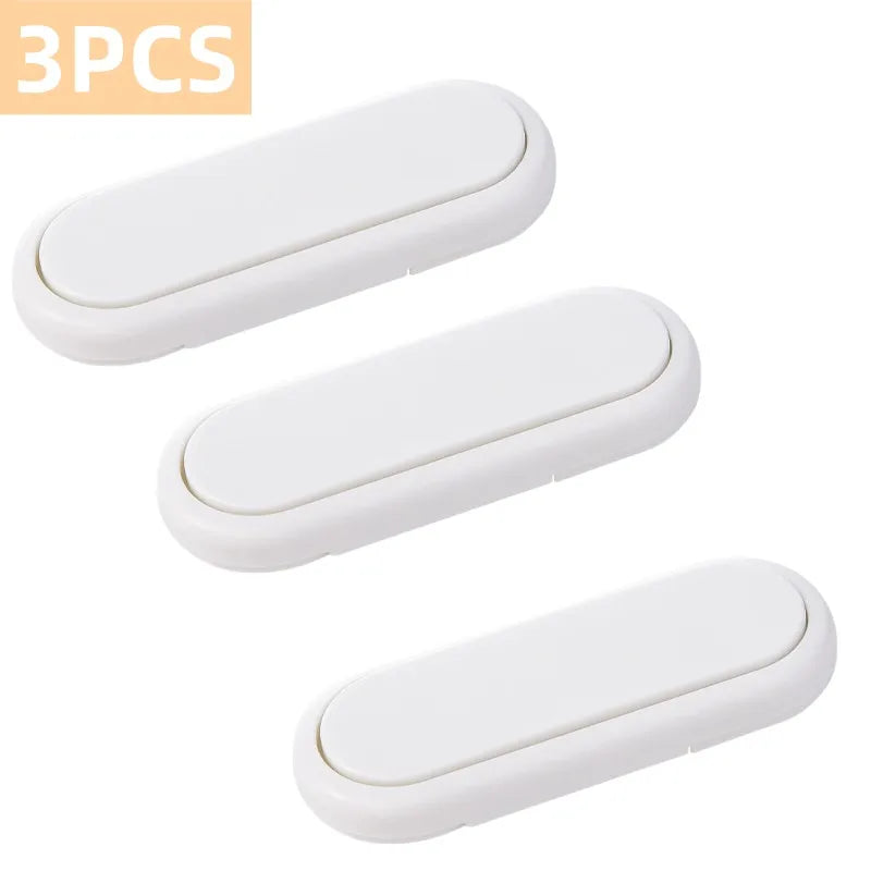 Invisible Child Safety Drawer Latch – Anti-Pinch Cabinet & Wardrobe Lock (3–10 PCS)