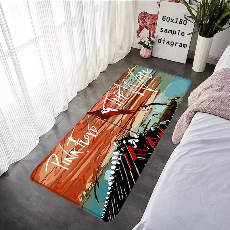 Non-Slip Absorbent Floor Mat – Soft Fluffy Rug for Entryway, Kitchen & Bedside