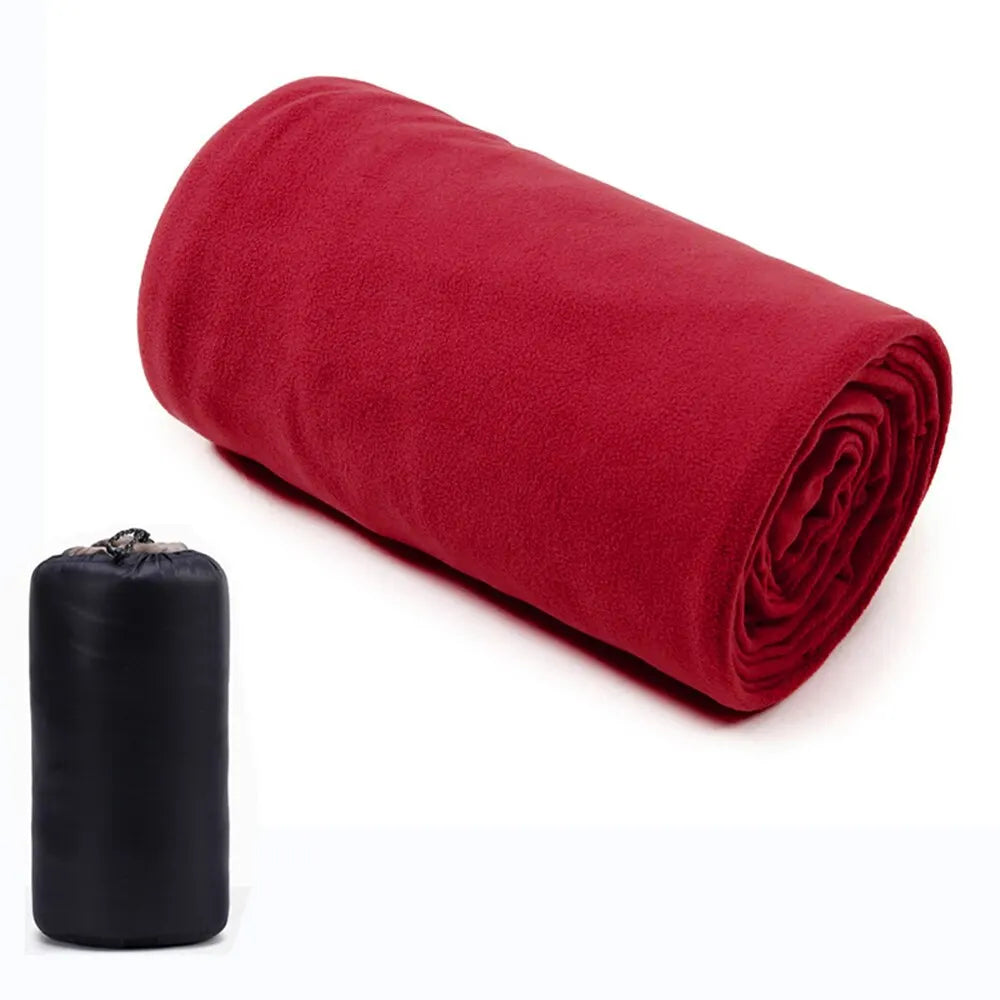 Ultralight Fleece Sleeping Bag Liner for Travel and Outdoor Camping
