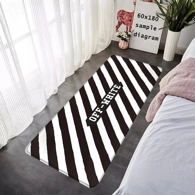 Soft Entryway Door Mat – Fluffy Bedside & Hallway Floor Rug for Home Décor