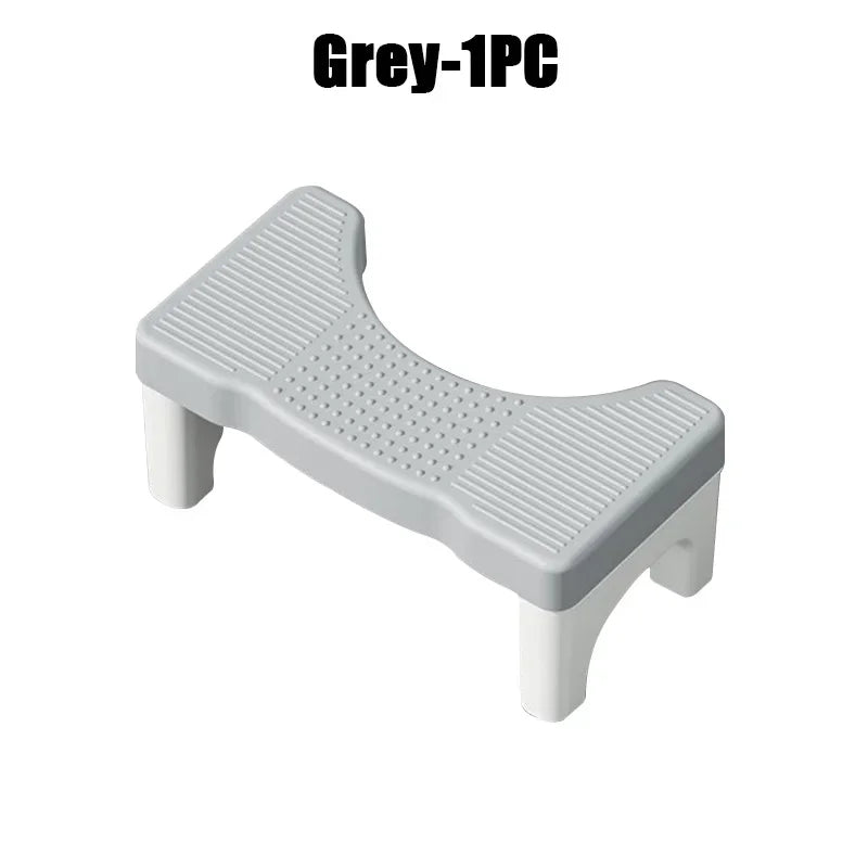 Non-Slip Toilet Squat Assist Footstool for Bathroom Use