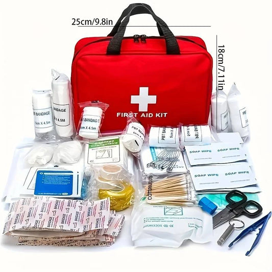 Portable Multi-Purpose First Aid Kit for Outdoor Hunting, Hiking, and Camping