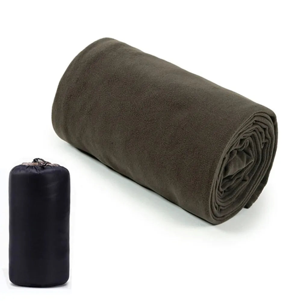 Ultralight Fleece Sleeping Bag Liner for Travel and Outdoor Camping