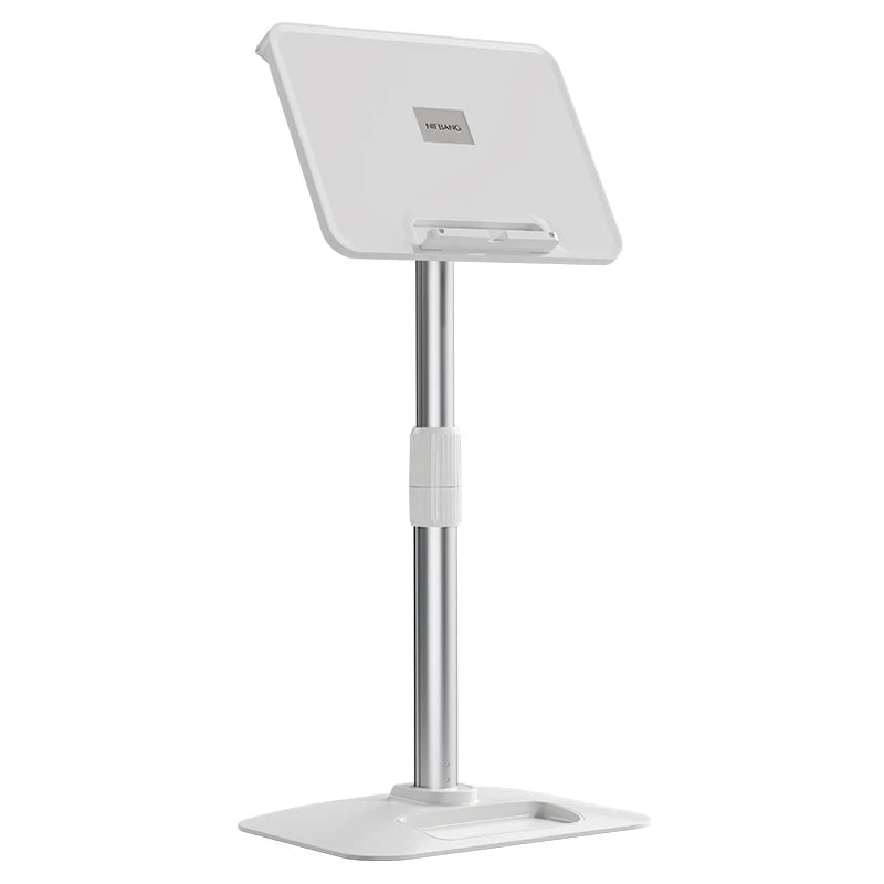 Height-Adjustable Floor Reading Stand – Foldable Book & Tablet Holder (43–78 cm)